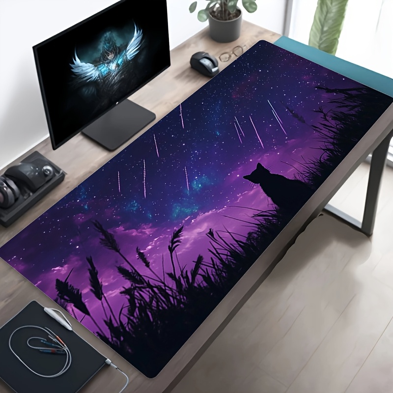 Desk Setup Nature - Large Gaming Mouse Pad Premium Desk
