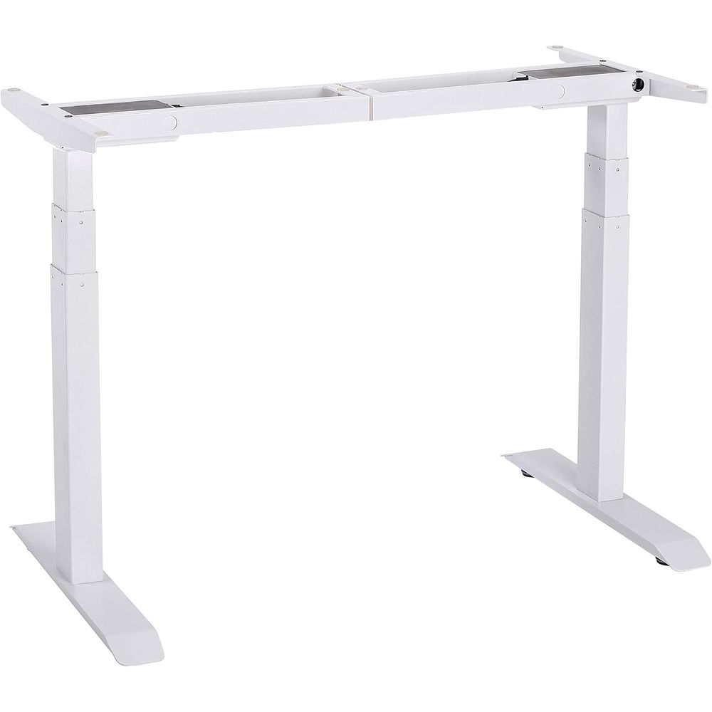 L Shaped Desk Setup - Electric Dual Motor Stand Up Desk