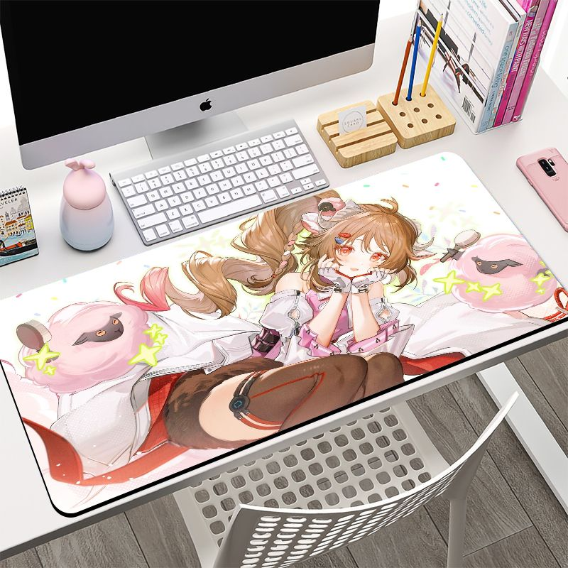Desk Setup Girl - VIKAMA Cute Anime Girl Extended Gaming