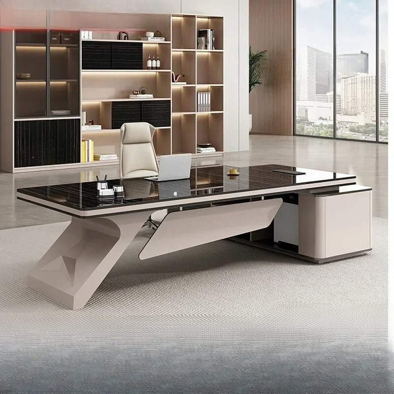Desk Setup Office - Office Desk and Chair Combination Light