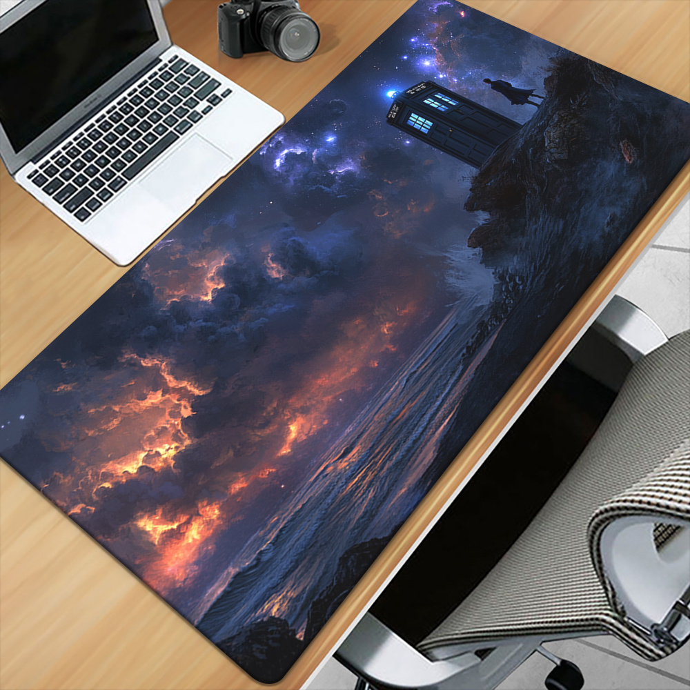 Desk Setup Nature - Premium Extended Mouse Pad Premium Desk