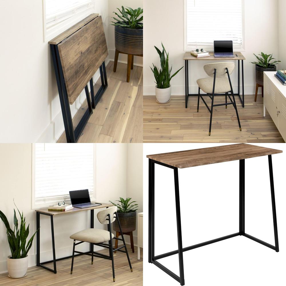 Desk Setup Nature - Rustic Natural 36 Home Office Desk