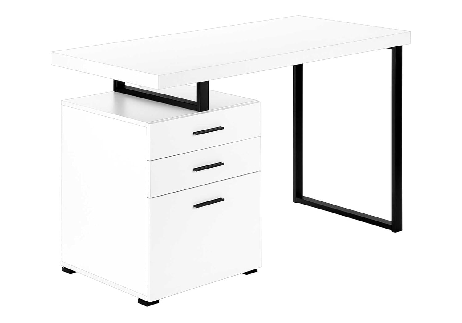 Desk Setup Black And Wood - 48