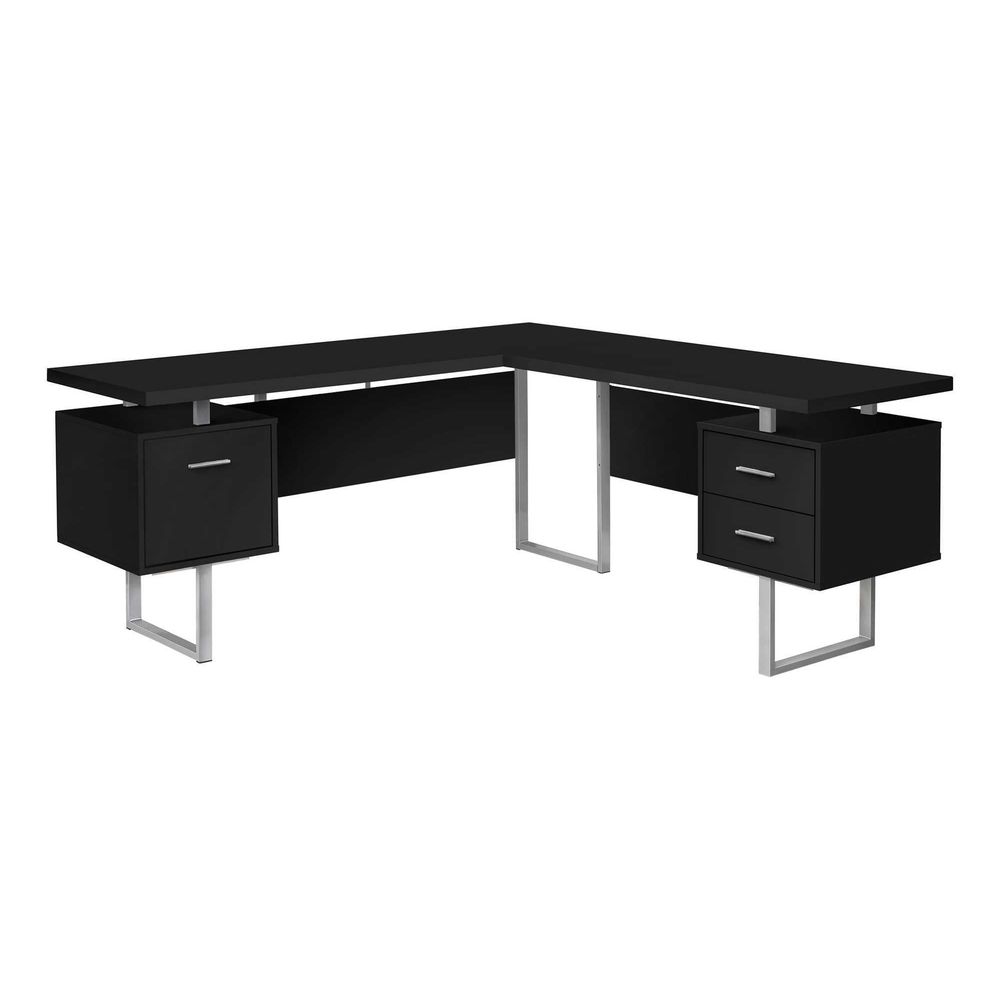L Shaped Desk Setup - I 7612 Computer Desk, Home Office,
