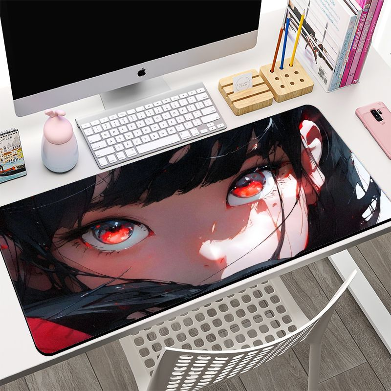VIKAMA Dark Anime Red Eye Girl - Desk Setup Girl recensie en prijs