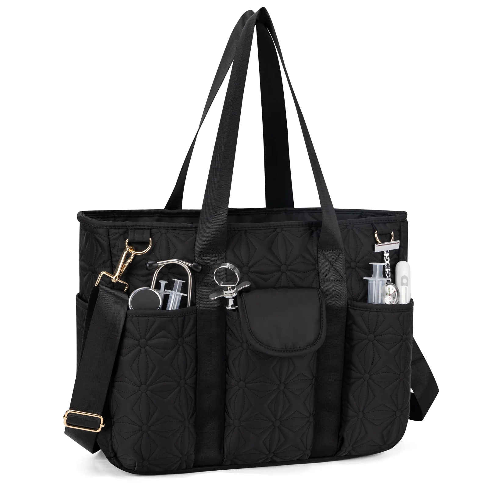 Kabaqoo Large Capacity Canvas  - Dual Phone Holder recensie en prijs