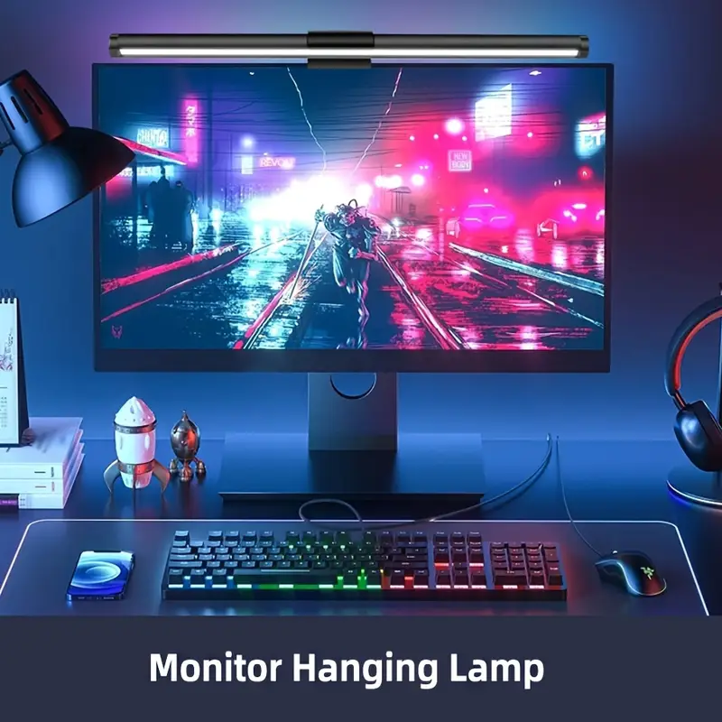 Stepless Dimming Hanging LED M - Yellow Desk Setup recensie en prijs