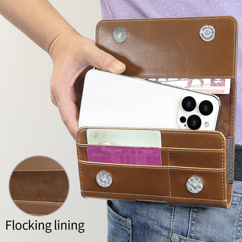 Universal Horizontal PU Leathe - Dual Phone Holder recensie en prijs
