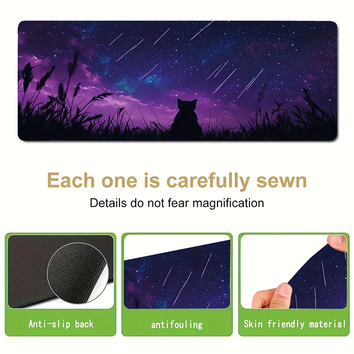 Large Gaming Mouse Pad Premium - Desk Setup Nature recensie en prijs