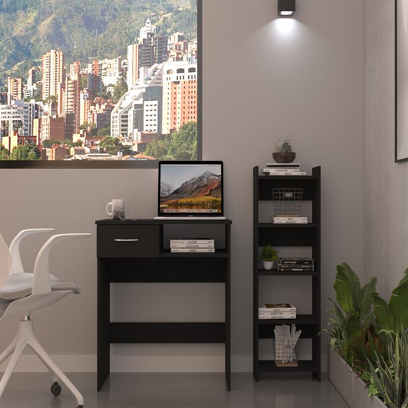 Black Home Office Set, 2-Piece - Desk Setup Workspace recensie en prijs