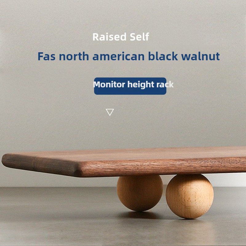Natural Wood Desktop Riser Dua - Desk Setup Nature recensie en prijs