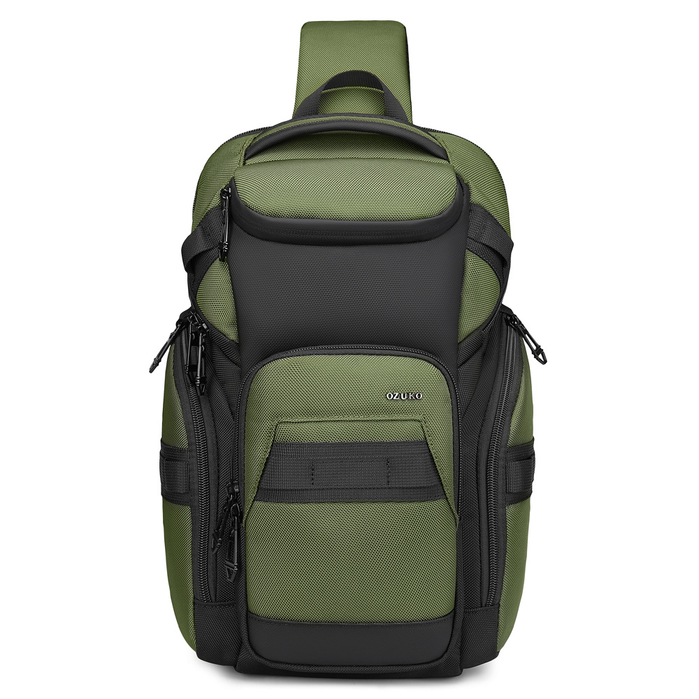 OZUKO Men's Chest Bag Business - Dual Phone Holder recensie en prijs
