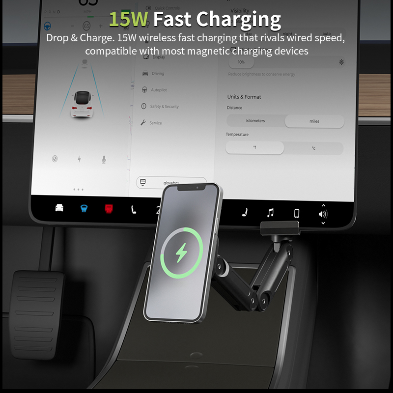 Foldable wireless magnetic pho - Dual Phone Holder recensie en prijs