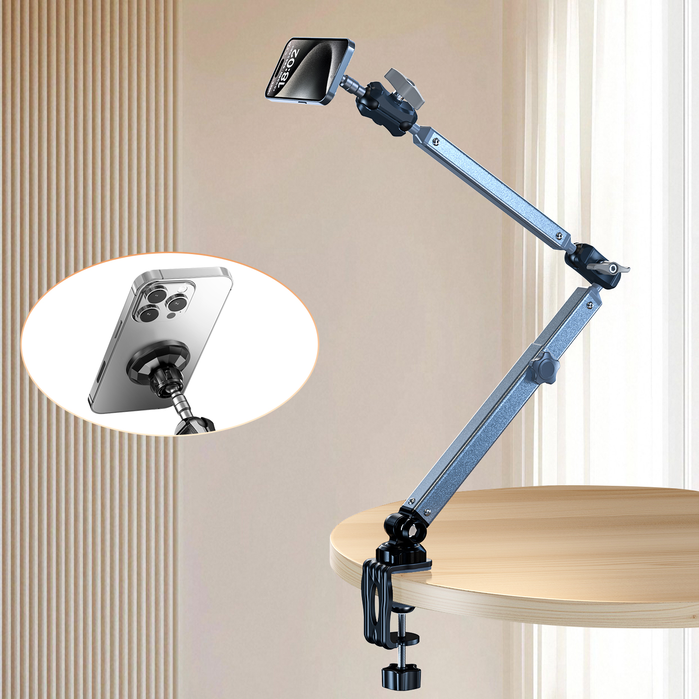 Heavy Duty Magnetic Tablet Laz - Dual Phone Holder recensie en prijs