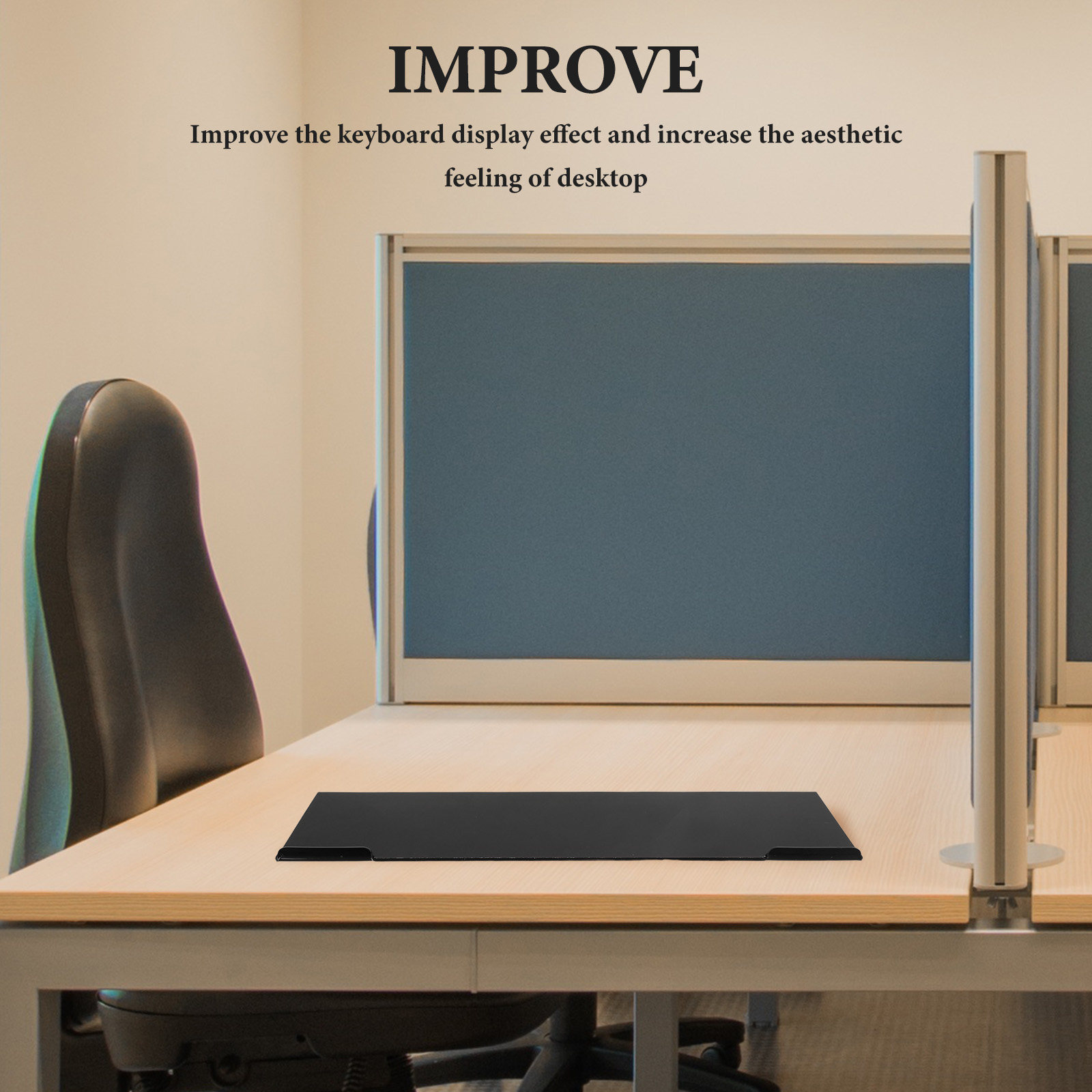 2Pcs Acrylic Keyboard Display  - Desk Setup With Keyboard Tray recensie en prijs