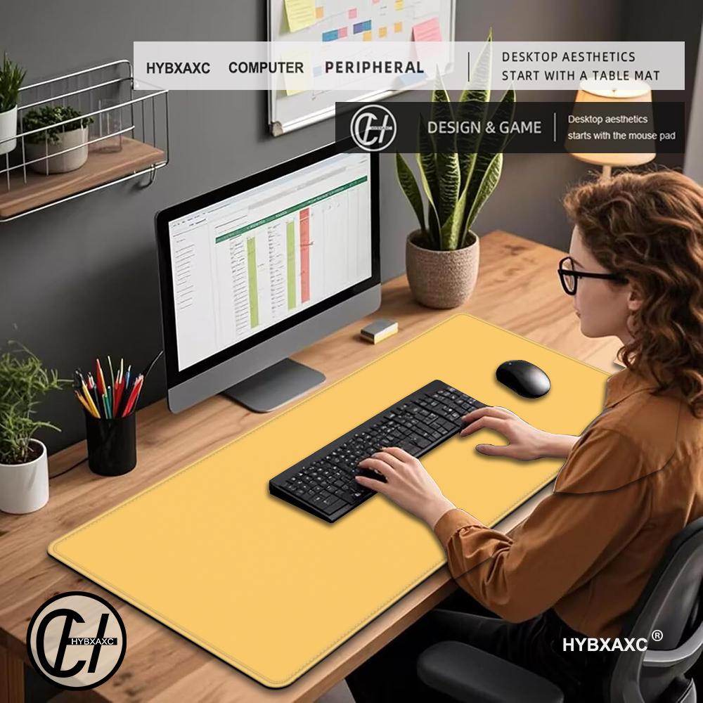 Solid Color Gaming Mouse Pad G - Desk Setup With Keyboard Tray recensie en prijs