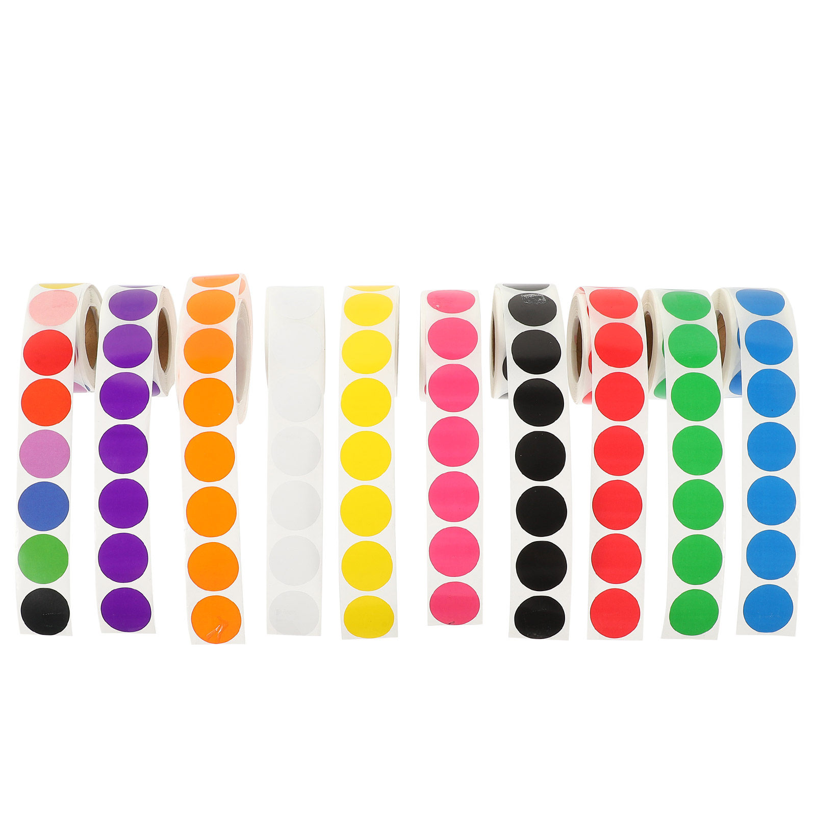 10 Rolls Color Coded Dot Stick - Desk Setup Bedroom recensie en prijs