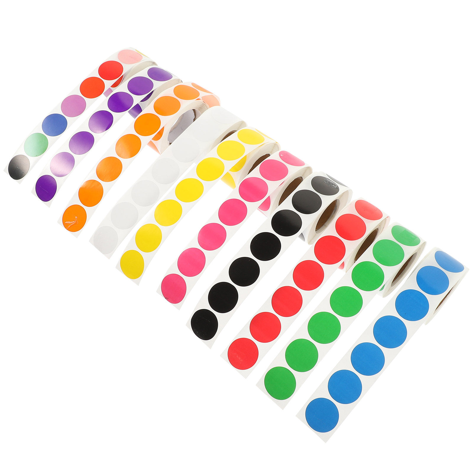 10 Rolls Color Coded Dot Stick - Desk Setup Bedroom recensie en prijs