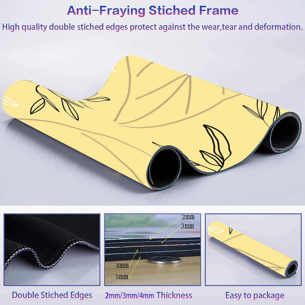 Mausepad Yellow Desk Pad Setup - Yellow Desk Setup recensie en prijs