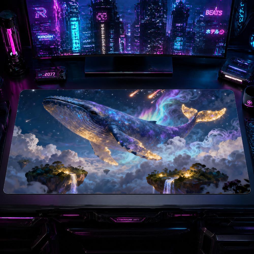 Nature Whale Gaming Mouse Pad  - Desk Setup Nature recensie en prijs