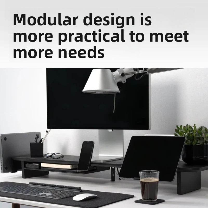 Solid Wood Monitor Riser Stand - Desk Setup Office recensie en prijs