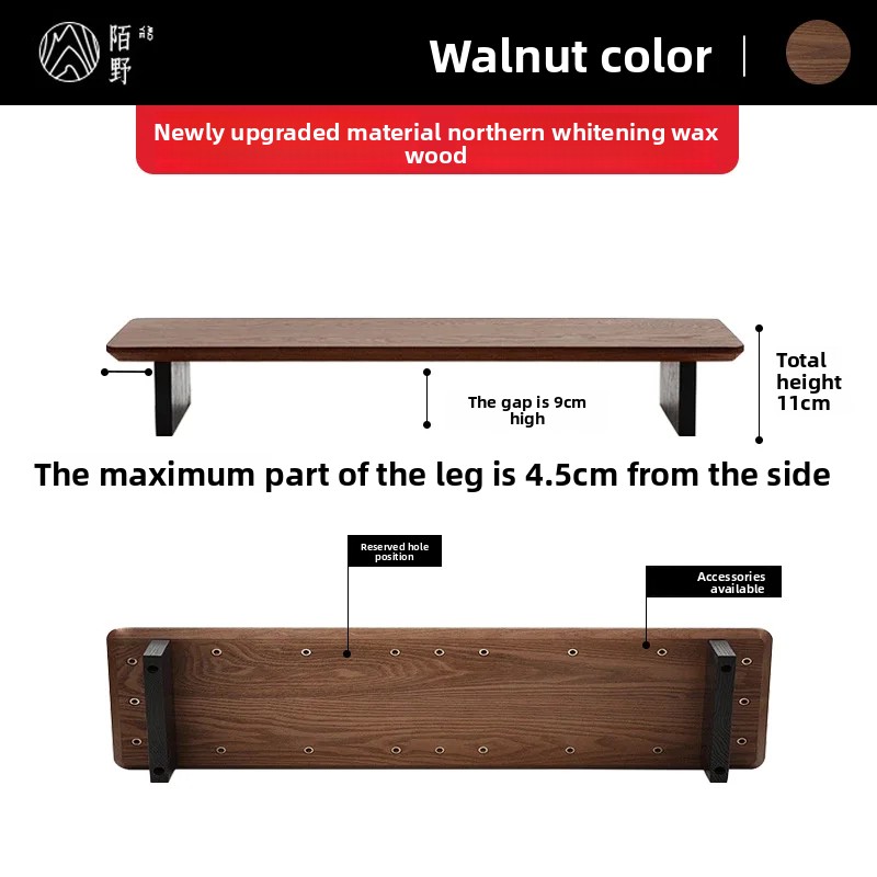 Solid Wood Monitor Riser Stand - Desk Setup Office recensie en prijs
