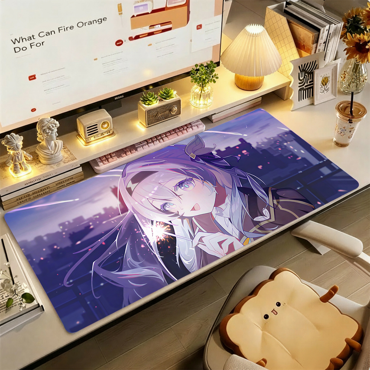 Gaming Mouse Pad, Large Desk M - Desk Setup Girl recensie en prijs