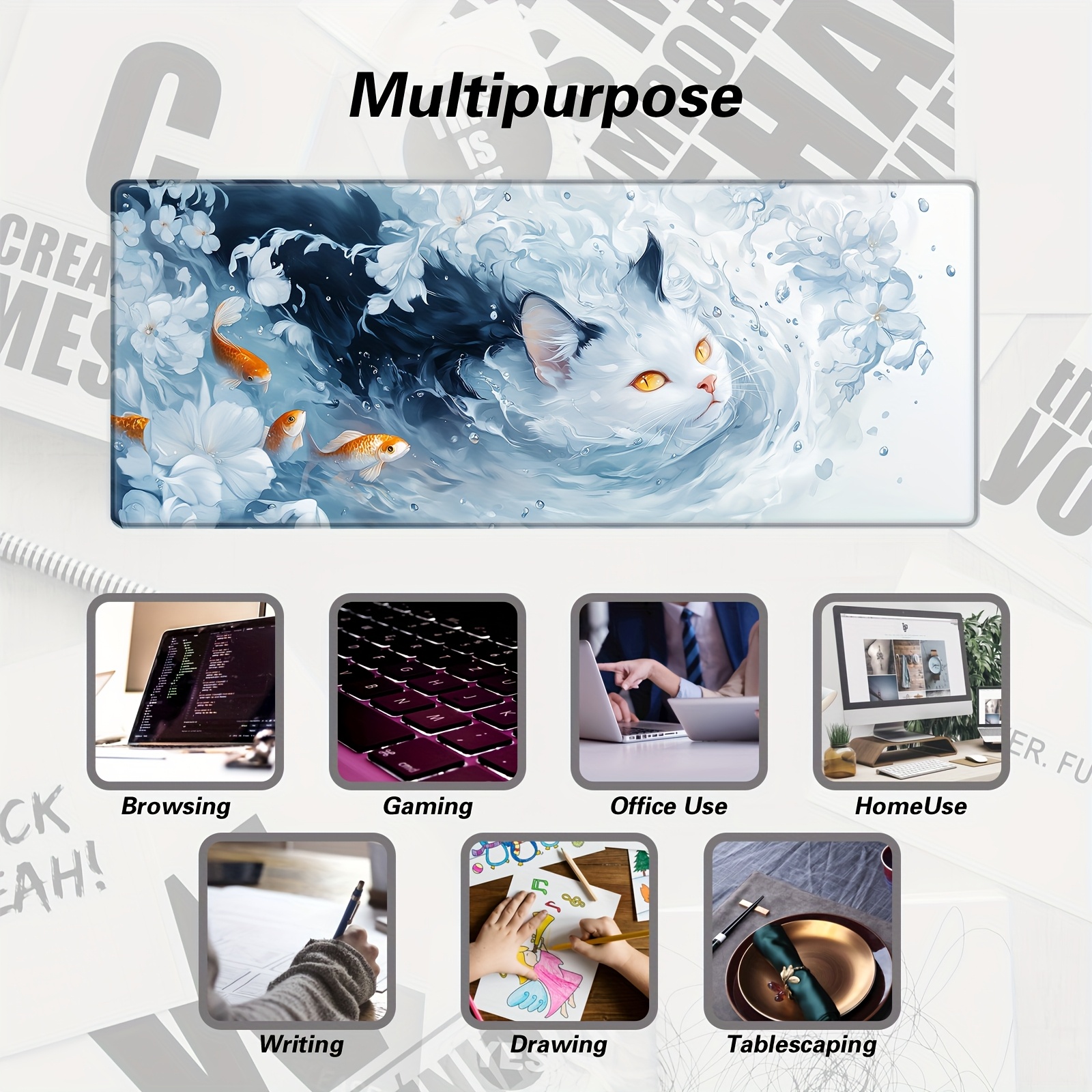 Smooth Desk Mat Mouse Pad Mini - Desk Setup Minimal recensie en prijs