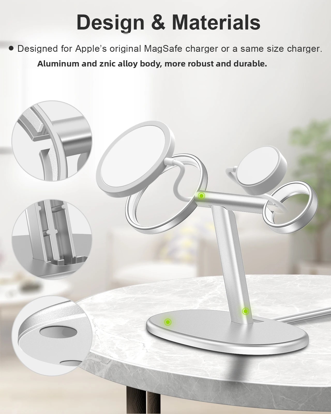 EWA 2-in-1 Desktop Phone Stand - Desk Setup Table recensie en prijs