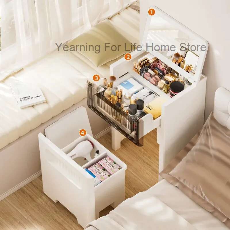 3 in 1 Vanity Dresser Desk wit - Desk Setup In Small Bedroom recensie en prijs
