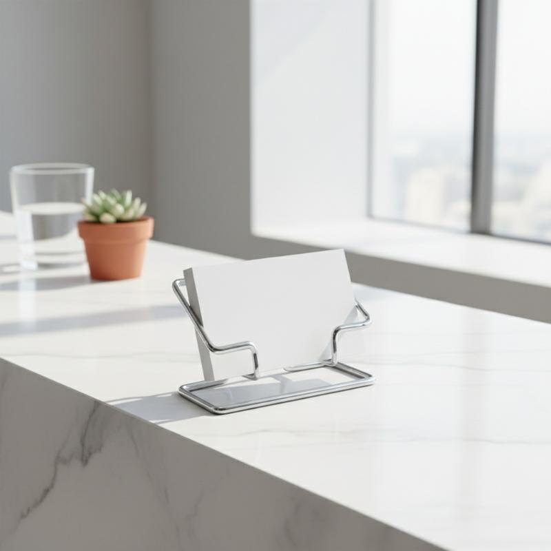 Premium Business Card Display  - Desk Setup Table recensie en prijs