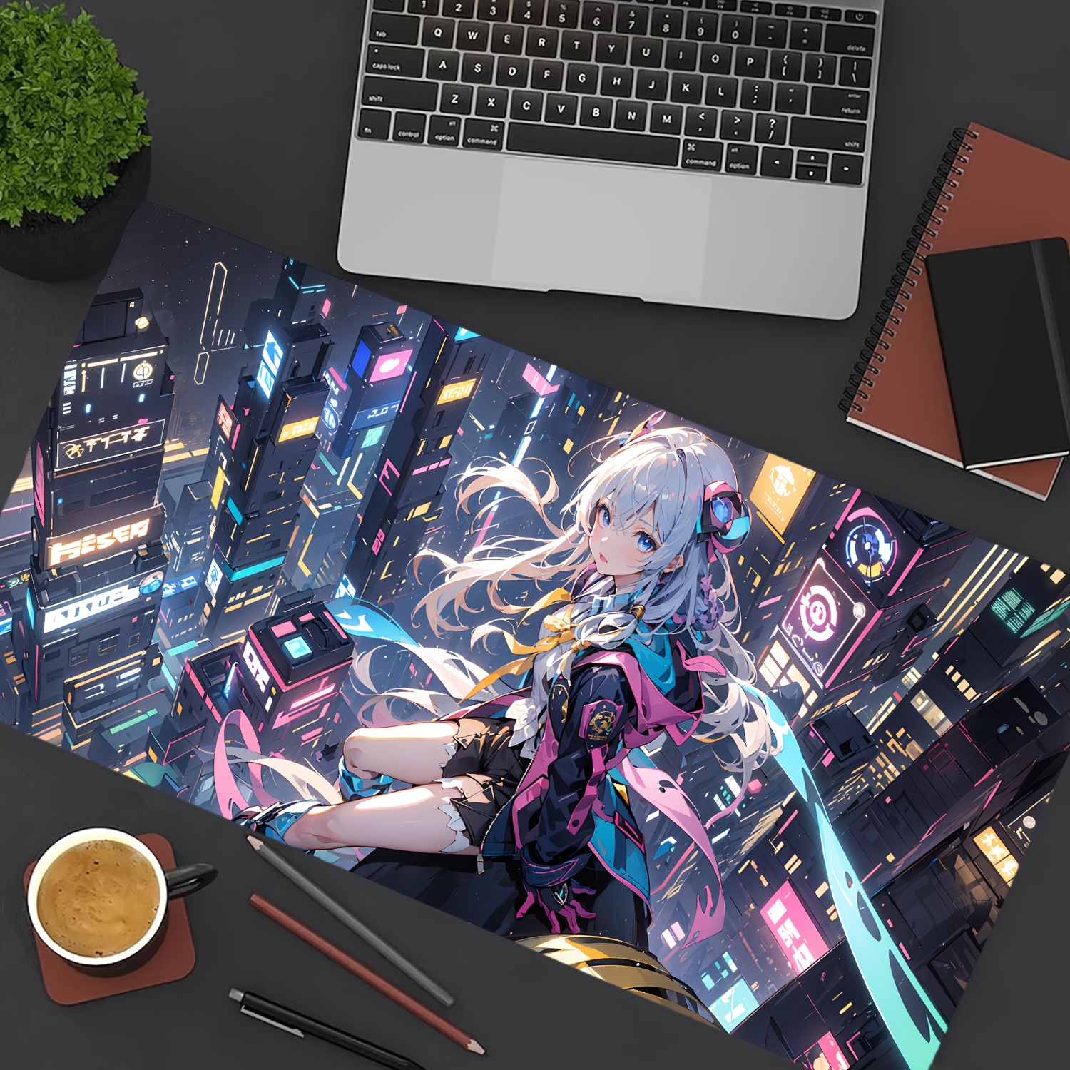XXL Desk Mat Mouse Pad soft fa - Desk Setup Nature recensie en prijs