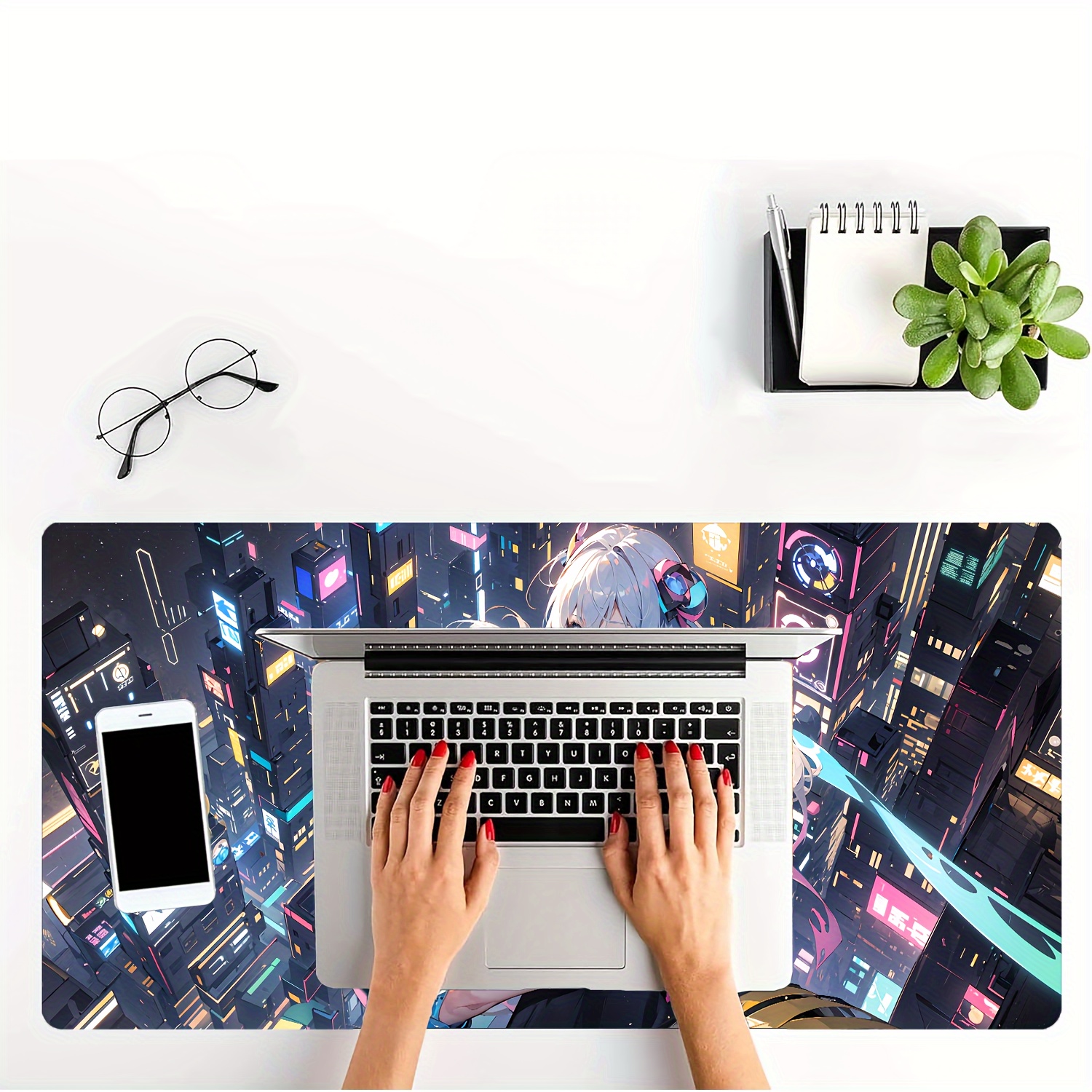 XXL Desk Mat Mouse Pad soft fa - Desk Setup Nature recensie en prijs