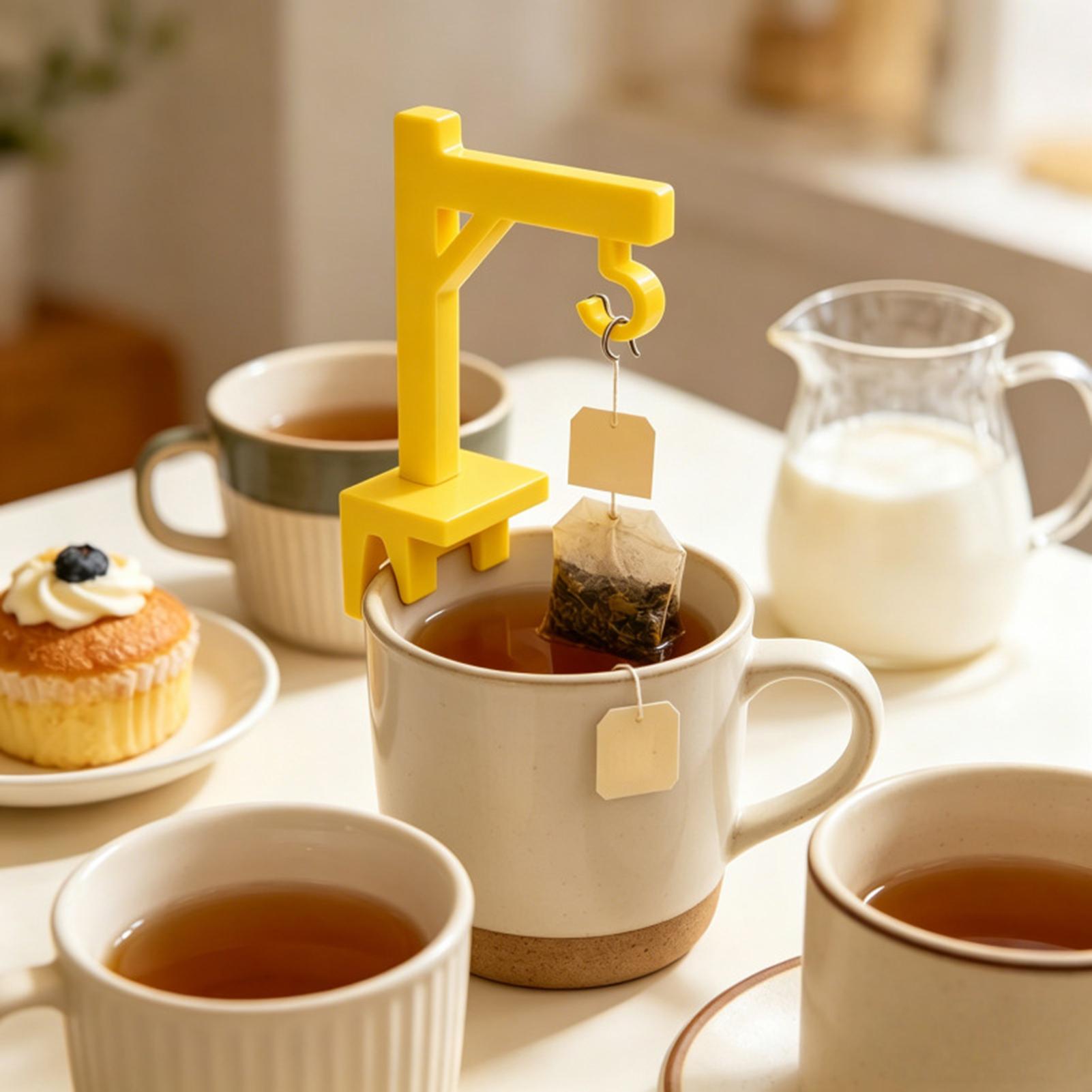 1PC Tea Bag Holder Clip Cute P - Desk Setup Table recensie en prijs