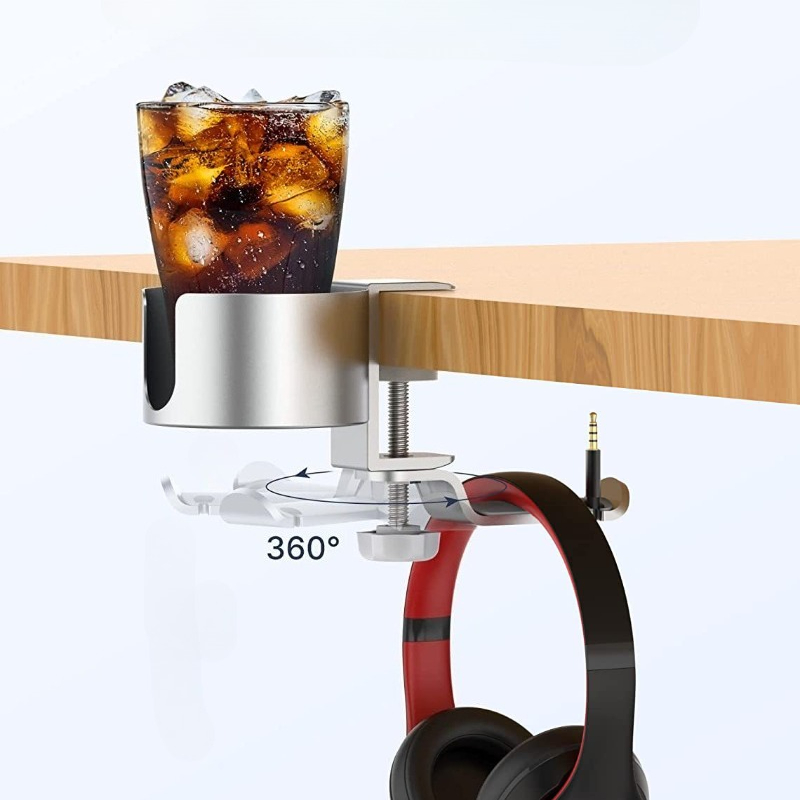 360° Rotating Desk Headphone H - Desk Setup Office recensie en prijs