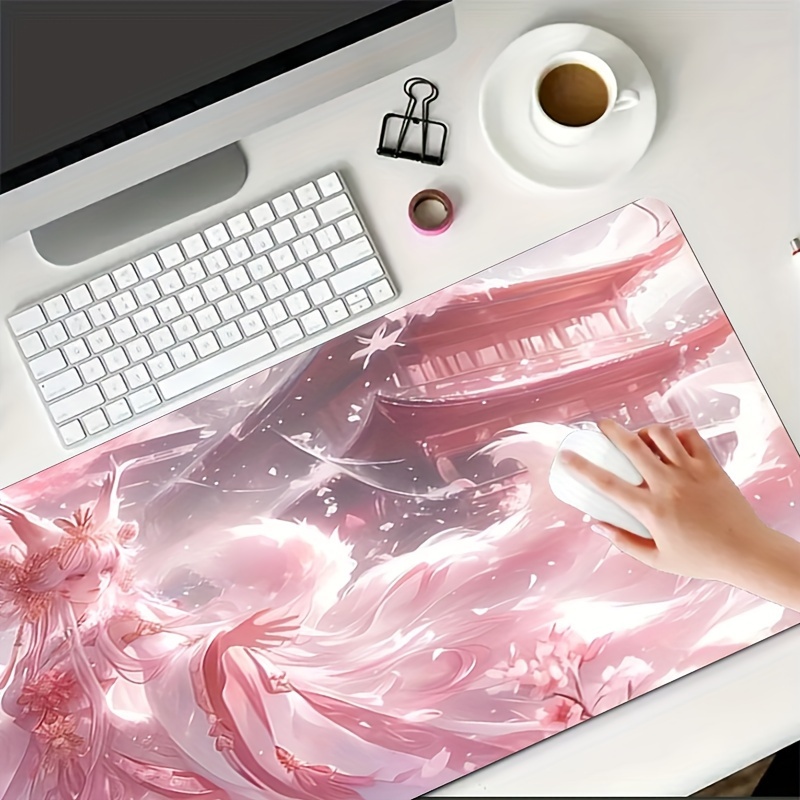 Anime Fox Girl Desk Mat, Exten - Desk Setup Girl recensie en prijs