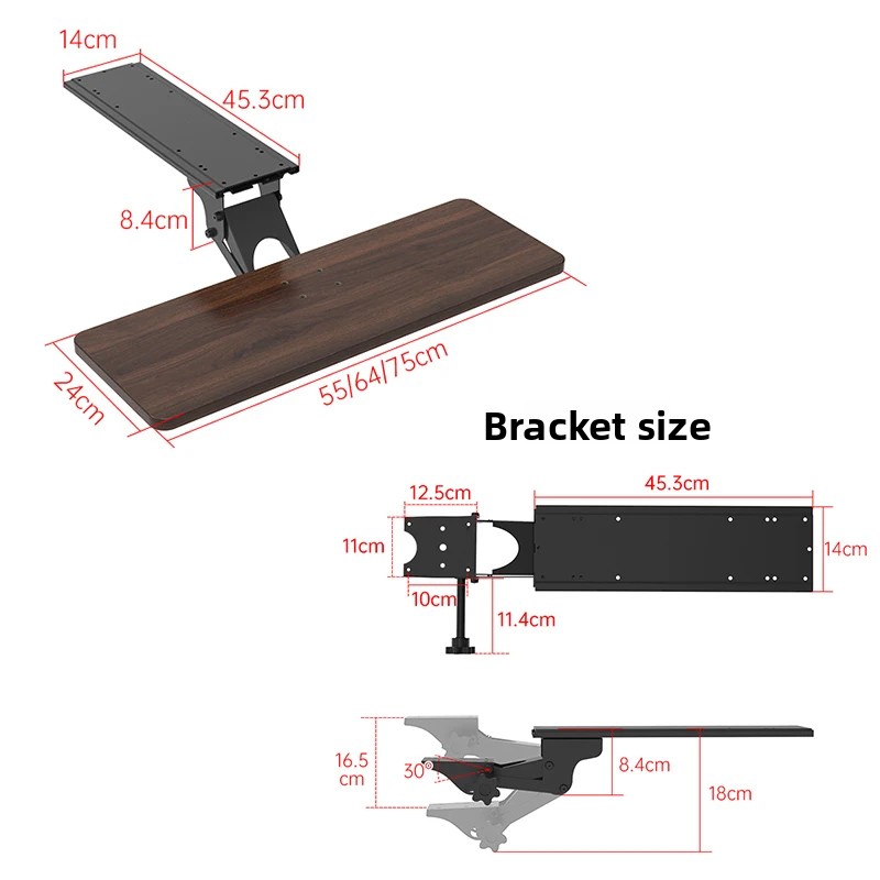 Ergonomic Under Desk Keyboard  - Desk Setup With Keyboard Tray recensie en prijs