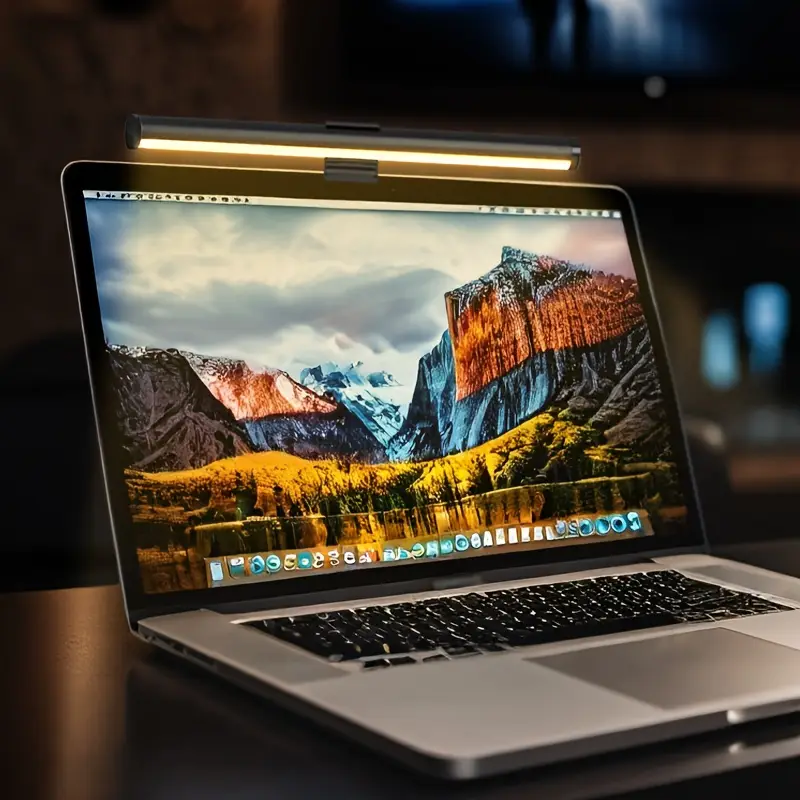 LED Monitor Light Hanging Desk - Yellow Desk Setup recensie en prijs