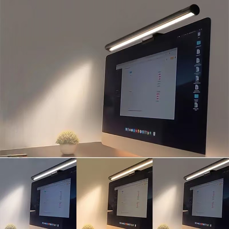 LED Monitor Light Hanging Desk - Yellow Desk Setup recensie en prijs