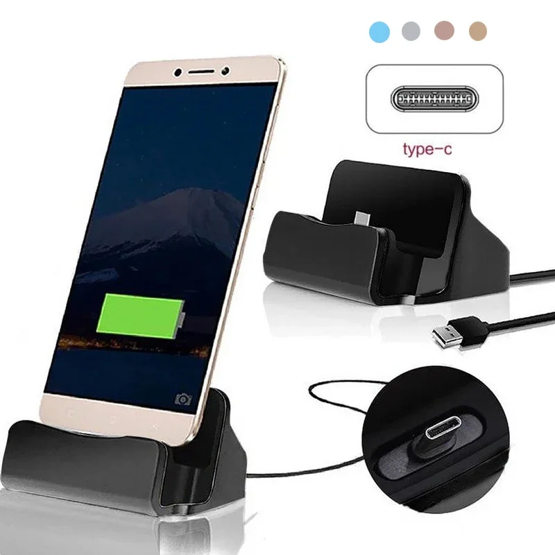 Type C USB Dock Charger Phone  - Desk Setup Table recensie en prijs