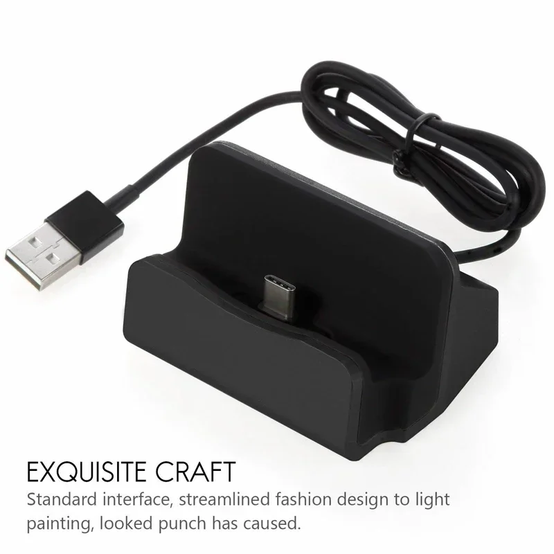 Type C USB Dock Charger Phone  - Desk Setup Table recensie en prijs