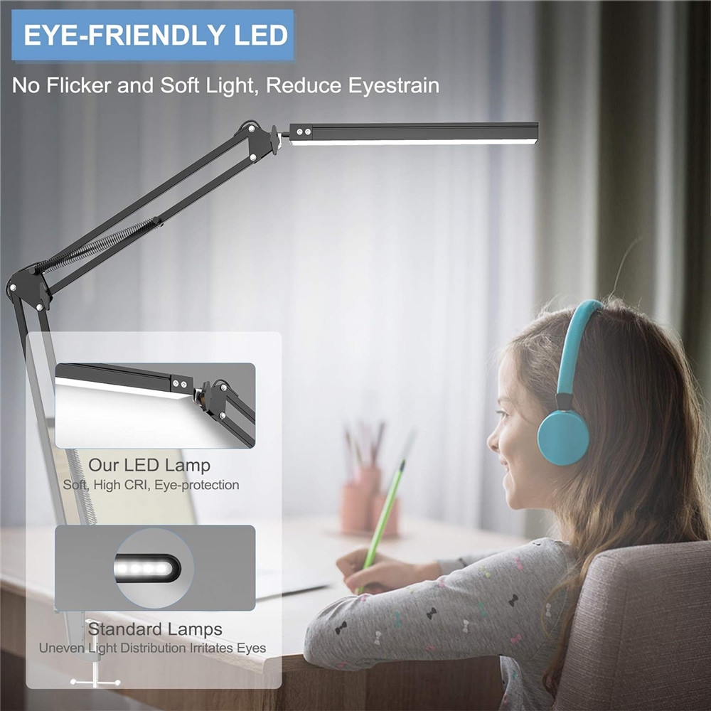 Double-Head Dimmable LED Desk  - Desk Setup Office recensie en prijs