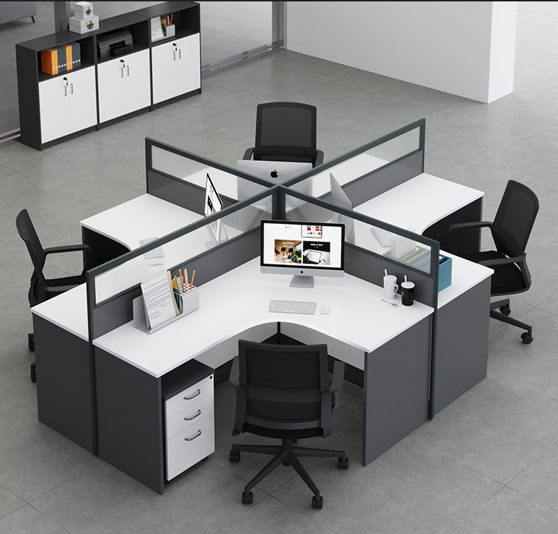 Modern Modular White Office Fu - Desk Setup Office recensie en prijs