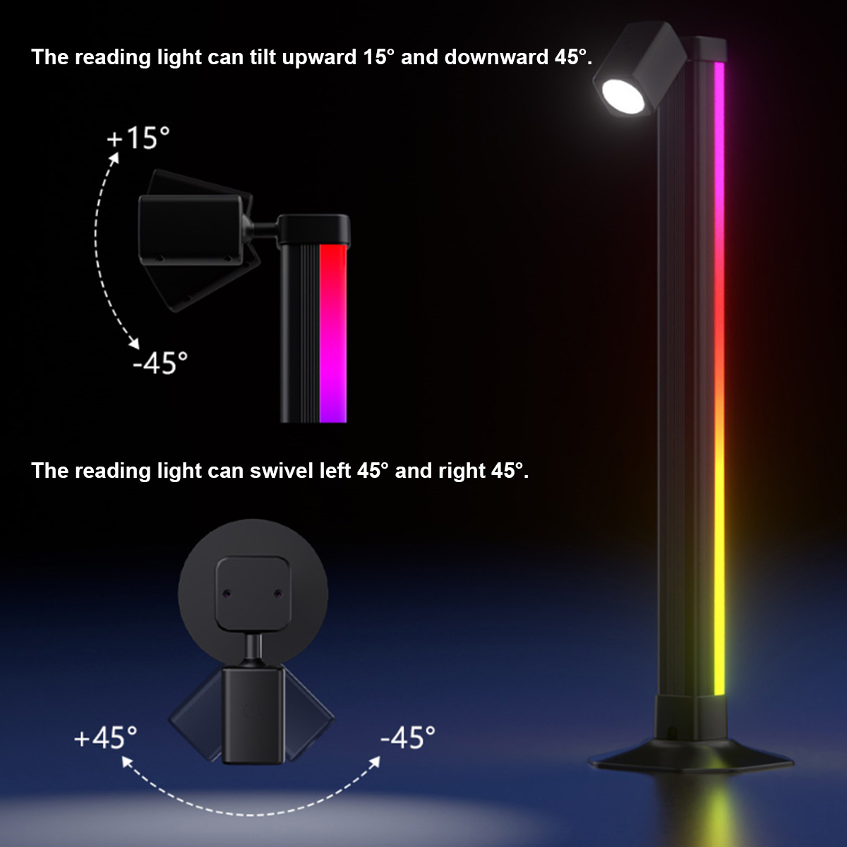 Smart Light Bar LED RGB Music  - Desk Setup Bedroom recensie en prijs