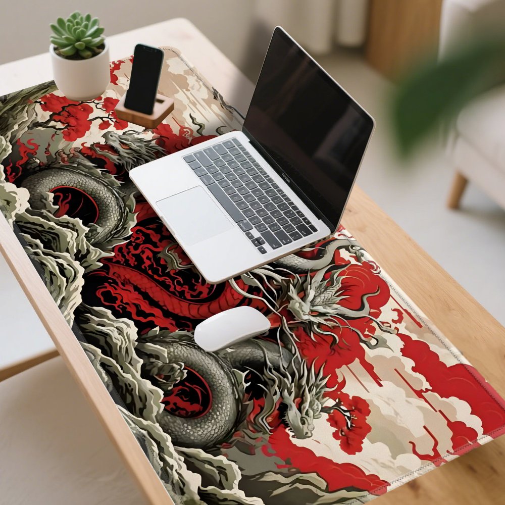 Premium Desk Mat Mouse Pad Com - Desk Setup Nature recensie en prijs